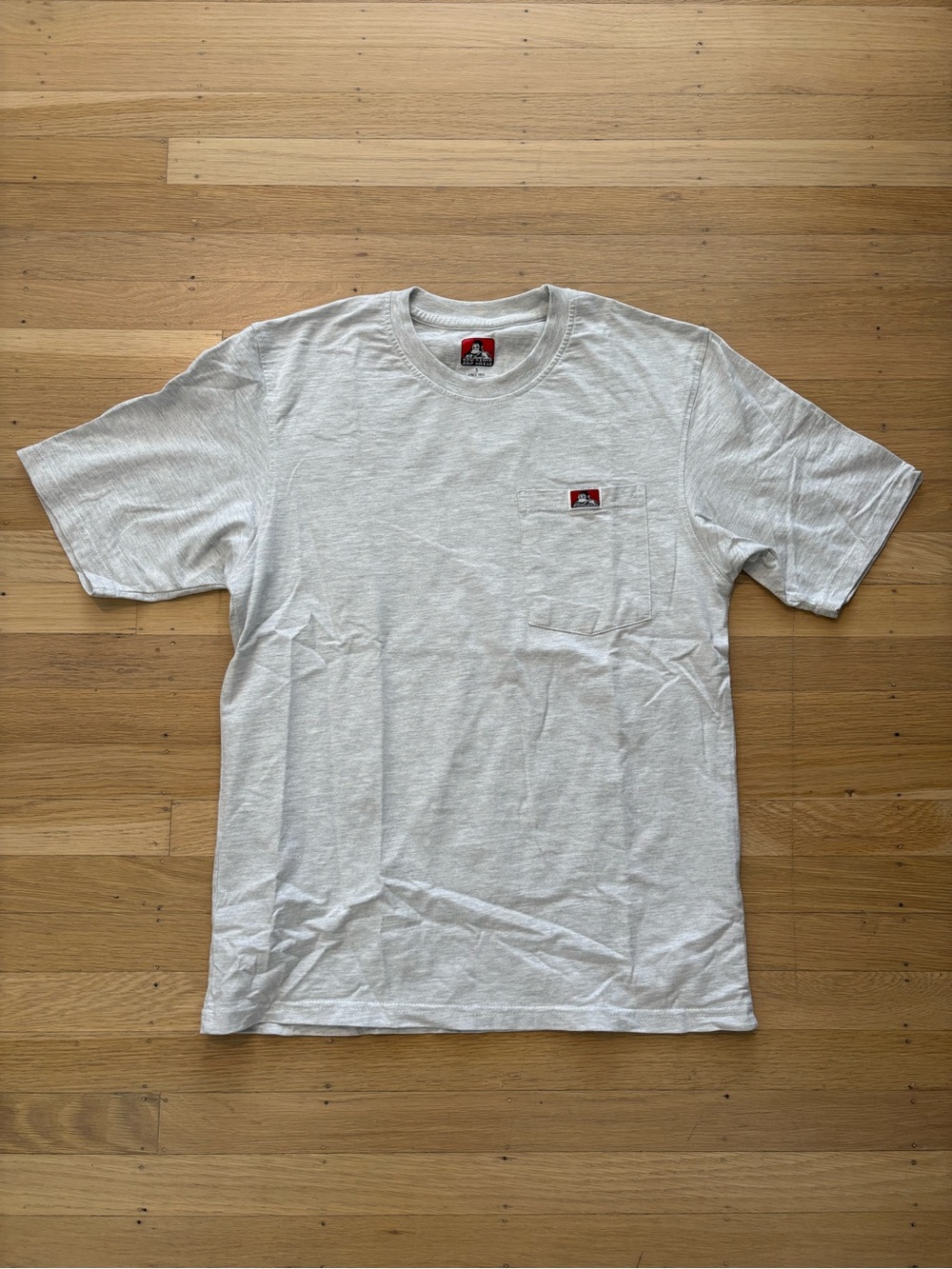 Ben Davis Men's Gray Pocket T-Shirt